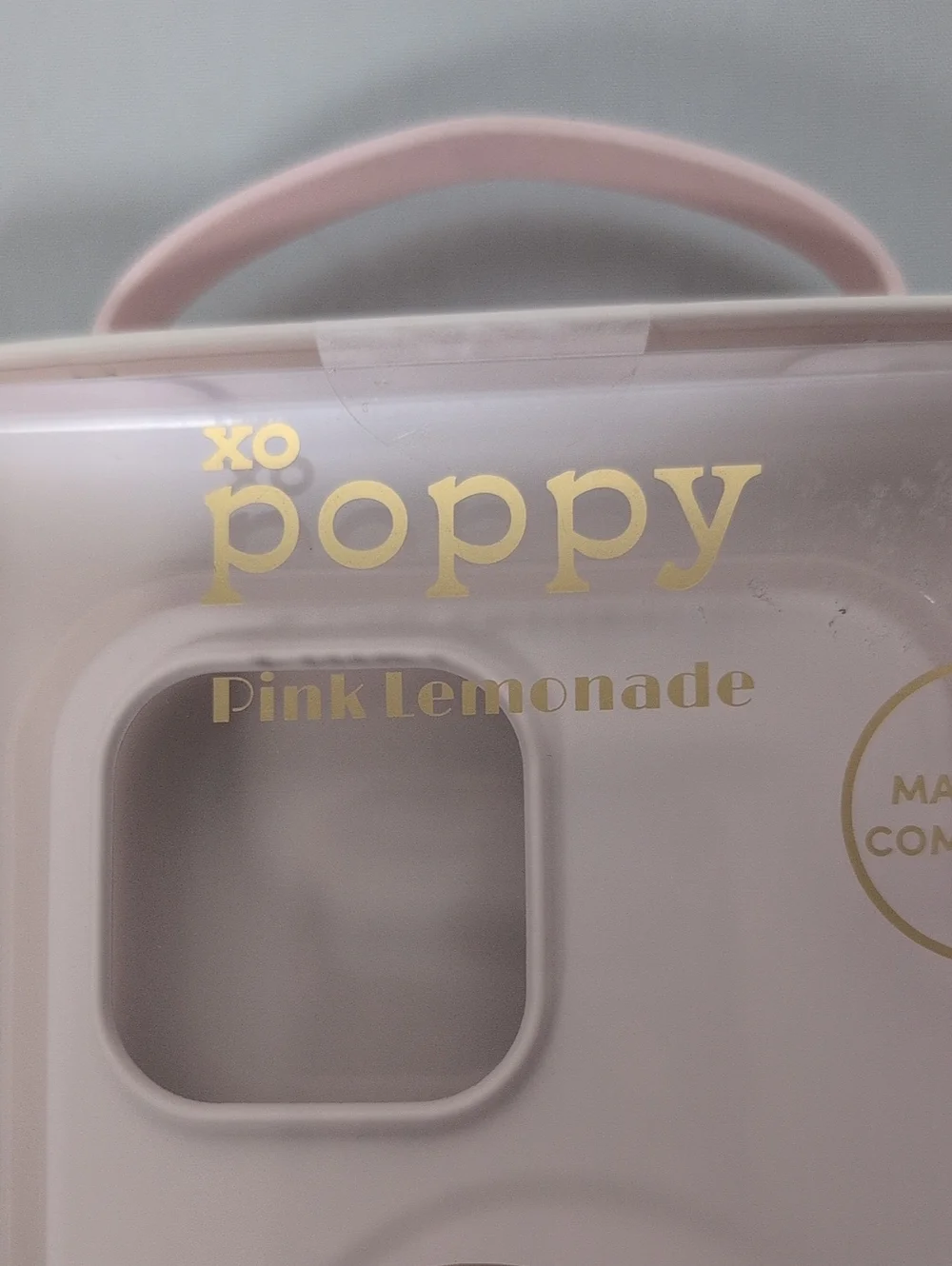 XO Poppy Pink Lemonade iPhone 16 Pro Max Phone Case